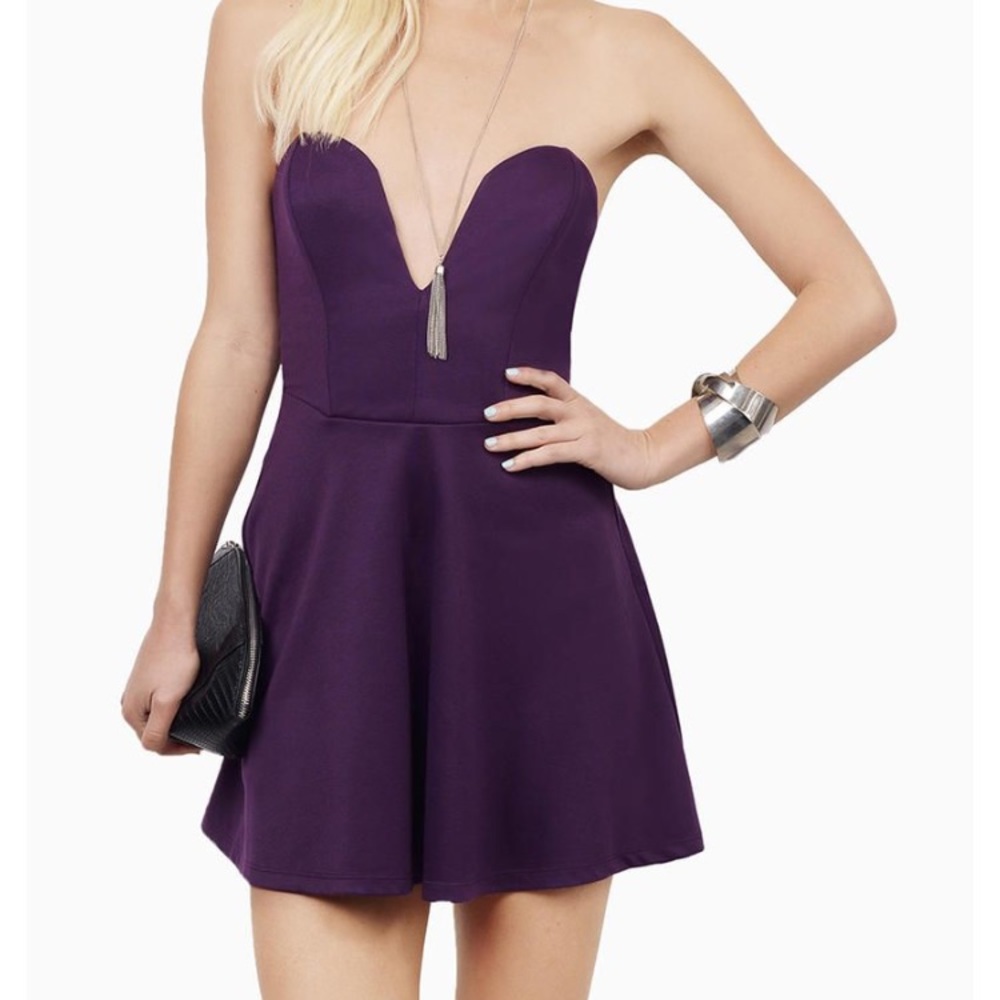 Deep in Love Sweetheart Dress from Tobi - M
